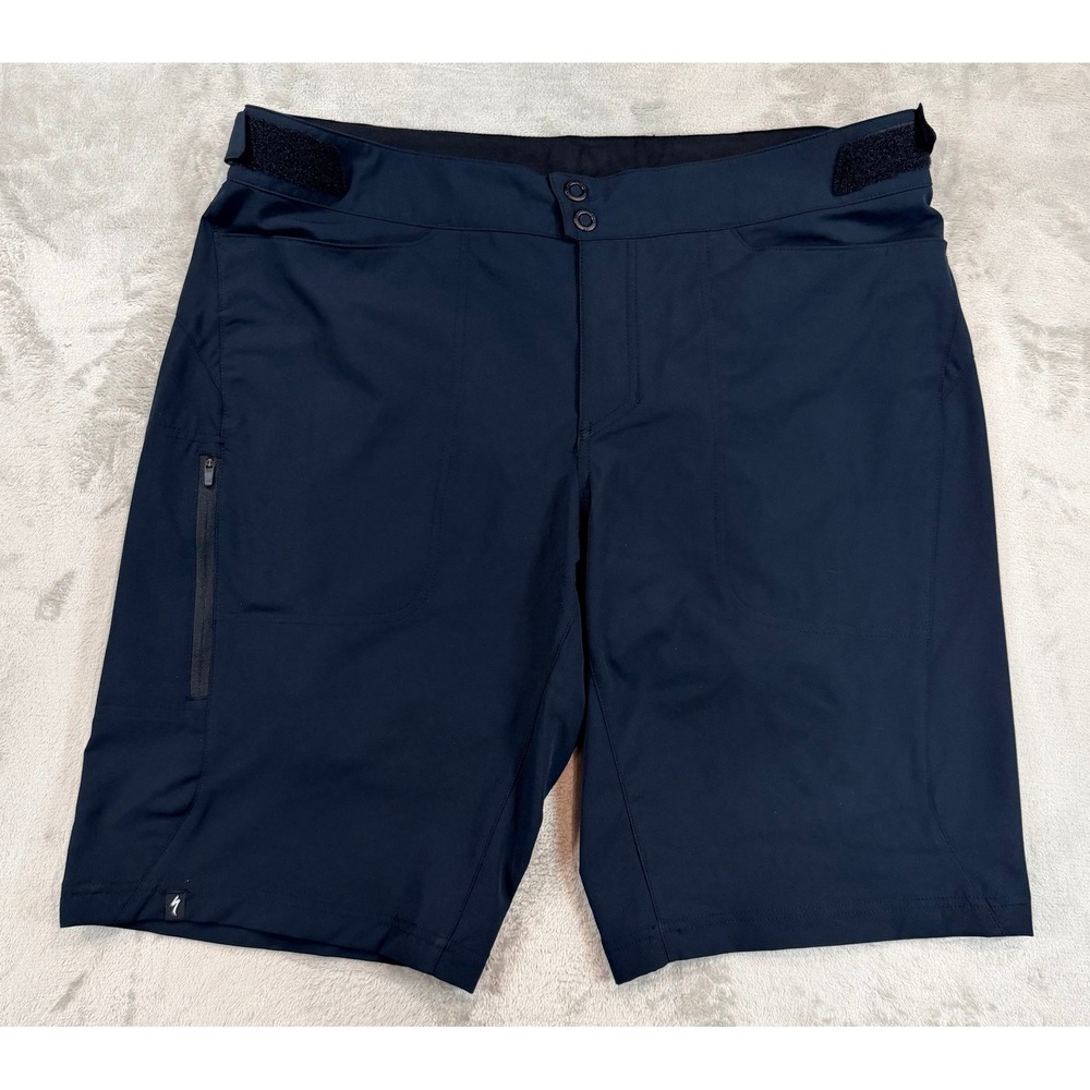 Specialized Mens Cycling MTB Enduro Sport Padded Liner Shorts Size 40 Navy Blue